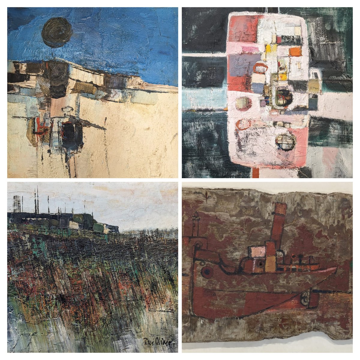 🚚 DELIVERED FOR AUCTION THIS WEEK  🚚

Collection of Peter Oliver works (sample shown) consigned via the artists' family

ESTIMATES: Various
AUCTION: British & Continental Pictures
DATE: TBC

#modernart #britishart #britishartist #peteroliver #peteroliverart #peteroliverartist