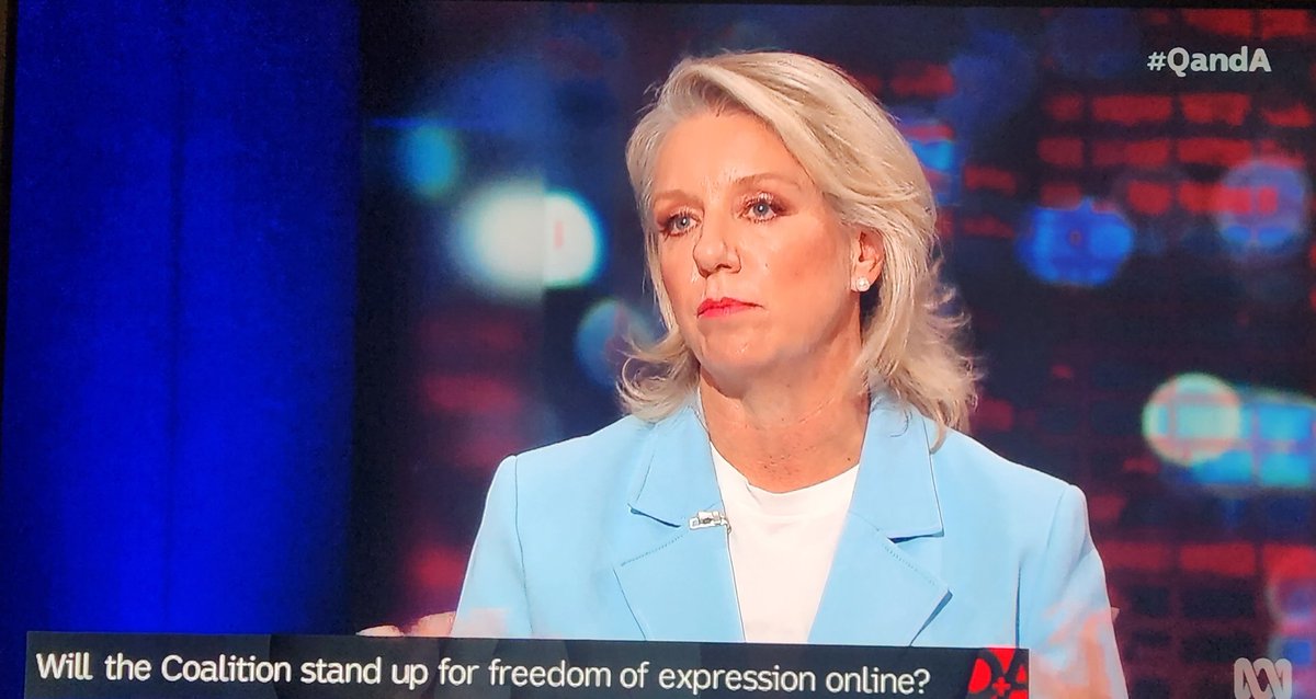 Bridget 'It's a national sport to pile on to billionaires' Defends Musk and Reinhardt in one fell swoop but says Albo is gaslighting women. Shame on you #QandA