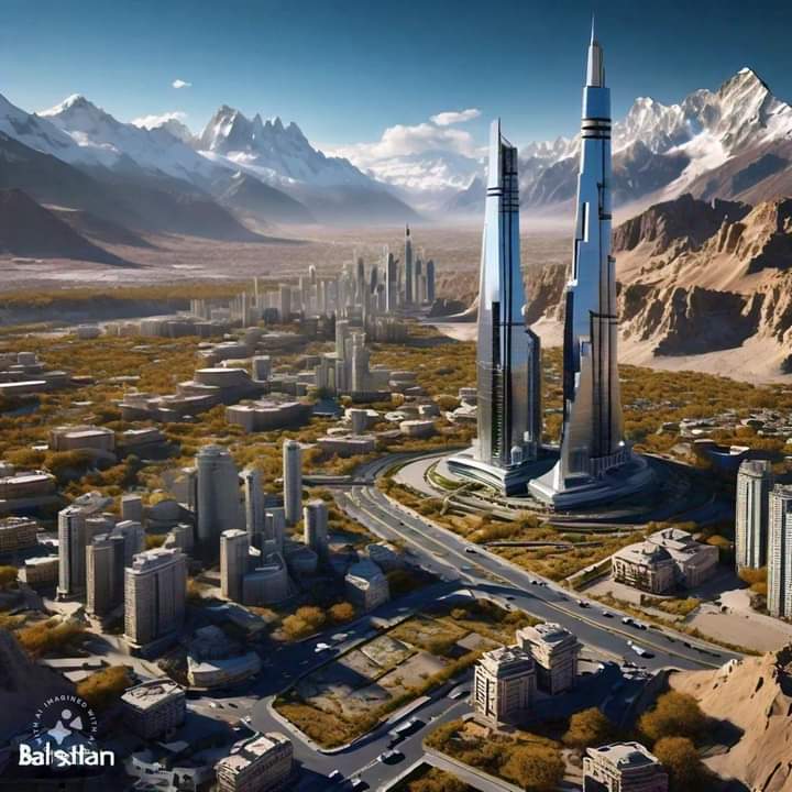 pakistan Skardu in 2050 🇵🇰