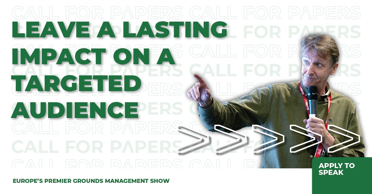 ▪️Don't miss out - Call for Papers applications for #SALTEX2024 close this Wednesday at 4pm! ⏰▪️

Learn more and apply today 👉 ow.ly/Bx2S50ReMRJ

 #groundsmanagement #sportsturf #greenkeeping #turfmanagement #groundskeeping #groundsmanagers #groundsman