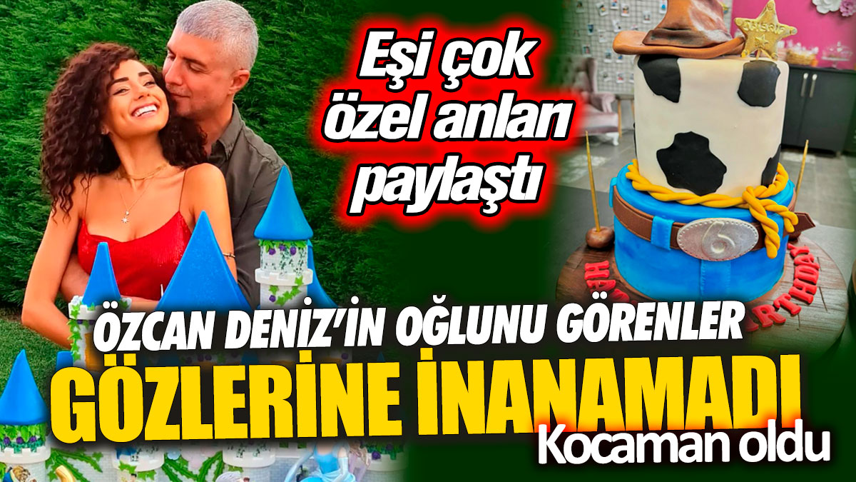 Özcan Deniz’in oğlunu görenler gözlerine inanamadı: Kocaman oldu! Eşi çok özel anları paylaştı

kamusonhaber.com.tr/ozcan-denizin-… 

#KIZILGONCALAR #OzcanDeniz  #magazinhaberleri