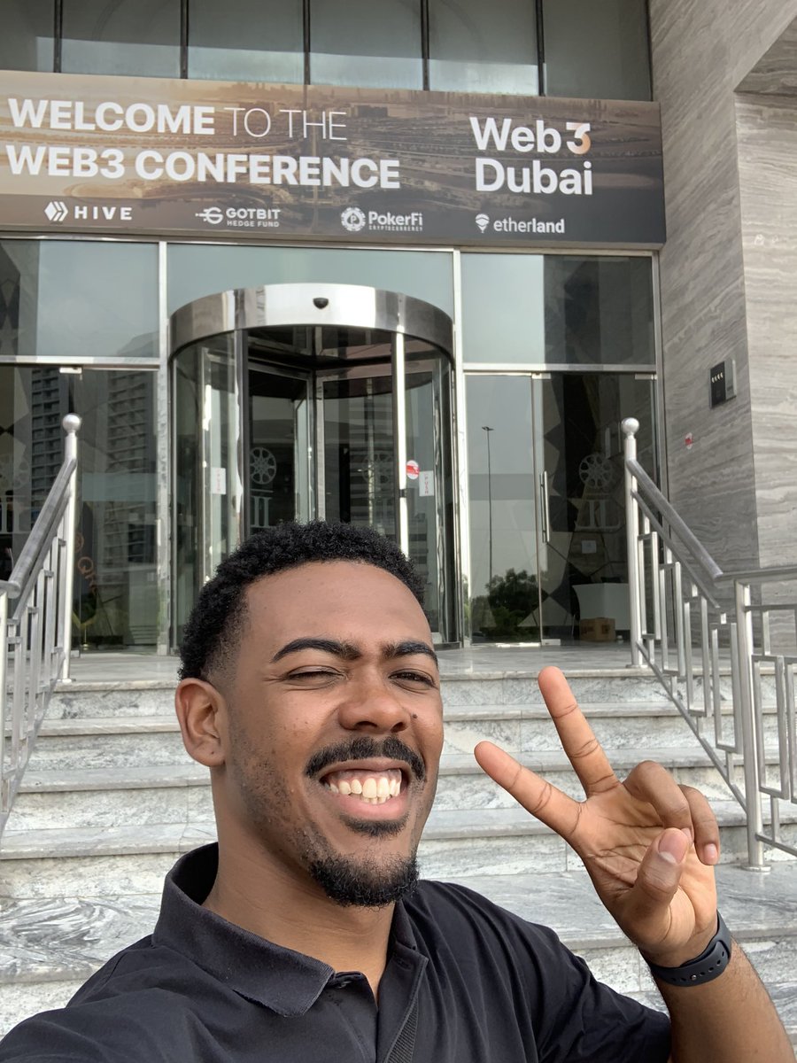 @web3globalmedia I AM HERE 🇦🇪🤝🏾, looking forward to seeing you all over the next days