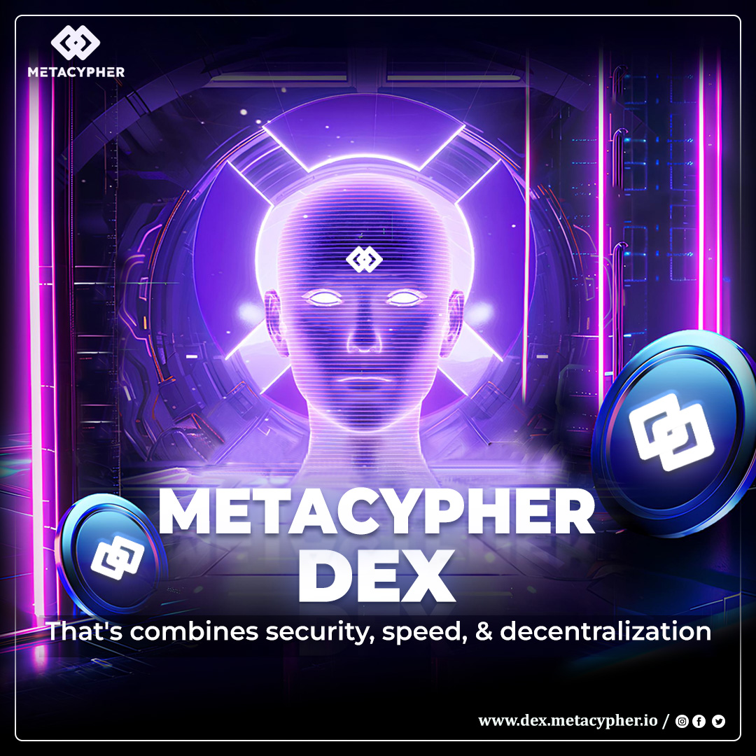 🌐 Connect with the future on #MetaCypher #DEX!!

It redefines the way you #swap #assets, making #easier and #faster.

Swap assets seamlessly and securely, from #USDT to #PLUTO and everything in between. 🔄 🔄 

#MetaCypherDEX #CryptoSwap #DeFi