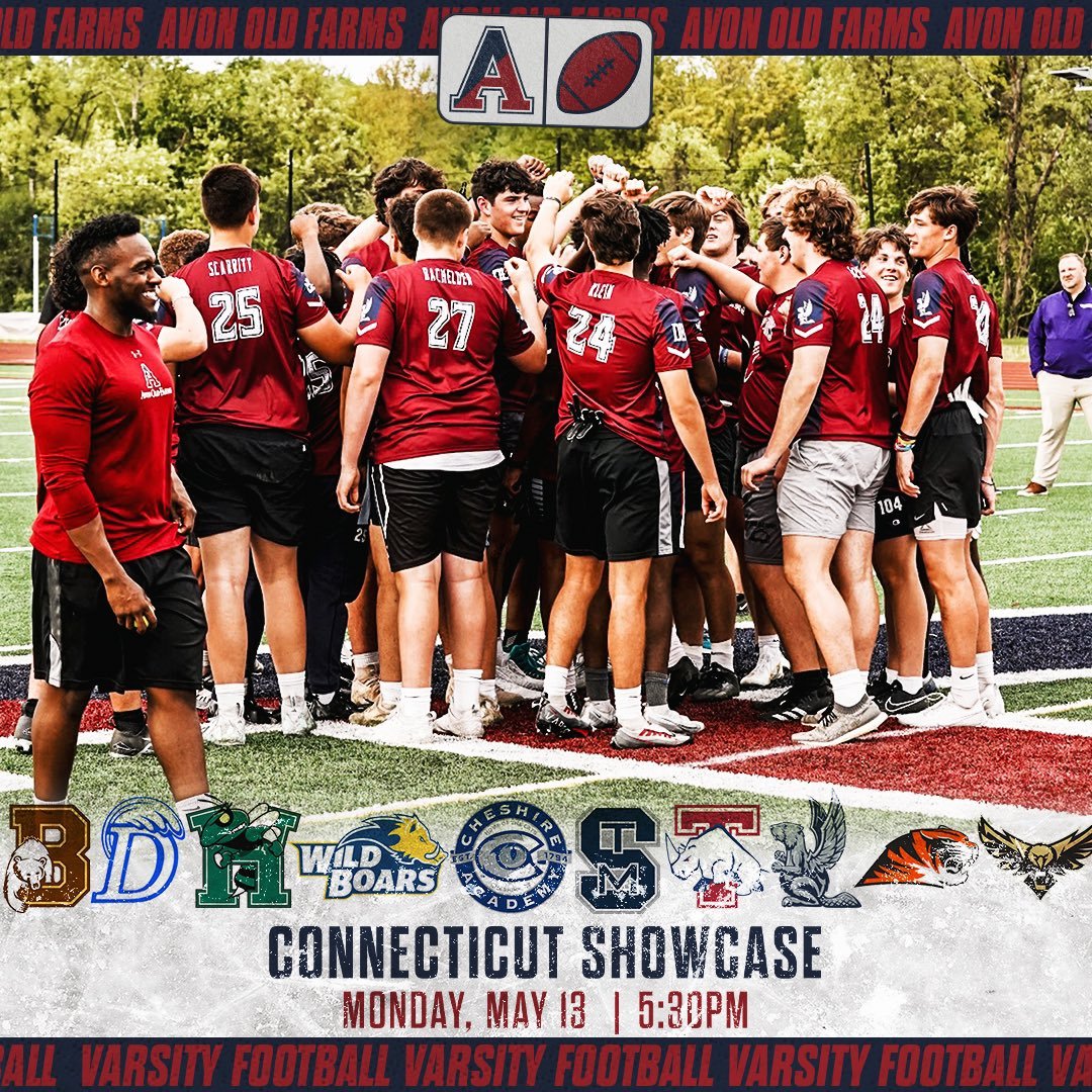 2 Weeks from Today Over 100 DI schools will be in CT⤵️ Day 1 “Show Day” 🛑 #8 @AOF_Football🦫