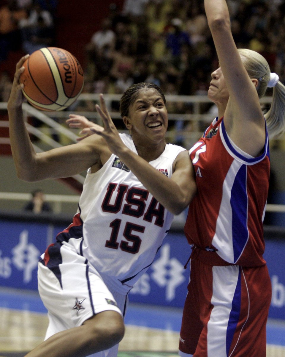 20-year-old Candace Parker was the only college player selected for USA in the 2006 FIBA Women’s World Championships in Brazil 👑 #FIBAWWC 

Happy retirement, legend @Candace_Parker 🇺🇸