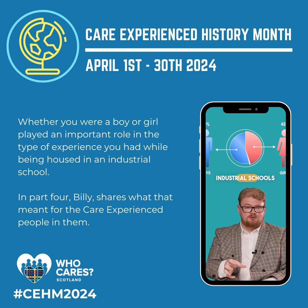 📌 Did you know that April is Care Experienced History Month? This #CEHM2024 @whocaresscot has shared lots of amazing stories of Care Experienced people across their TikTok & website ➡️ whocaresscotland.org/care-experienc… More resources on available support 👇 young.scot/get-informed/s…