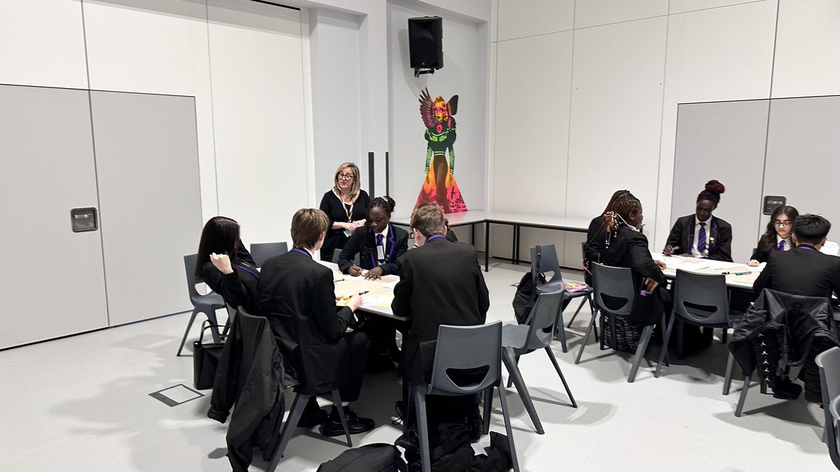 ArkCharter's tweet image. Last week, Mrs Reed-Birks gave invitations out to a random selection of students. Mrs Reed-Birks wanted to hear the student&apos;s opinions and recommendations around both, in order to make changes ready for next academic year.