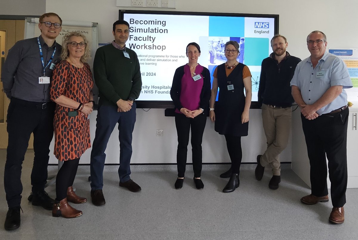 Such a milestone to be delivering the first of many national faculty development workshops today as part of the Becoming Simulation Faculty programme.
