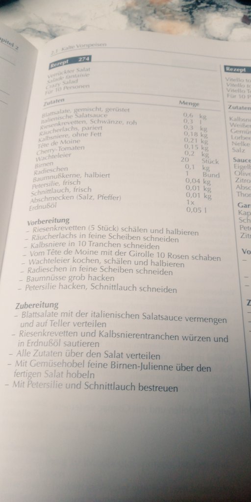 Rezepte des Vertrauens.

Ich würde es nicht essen