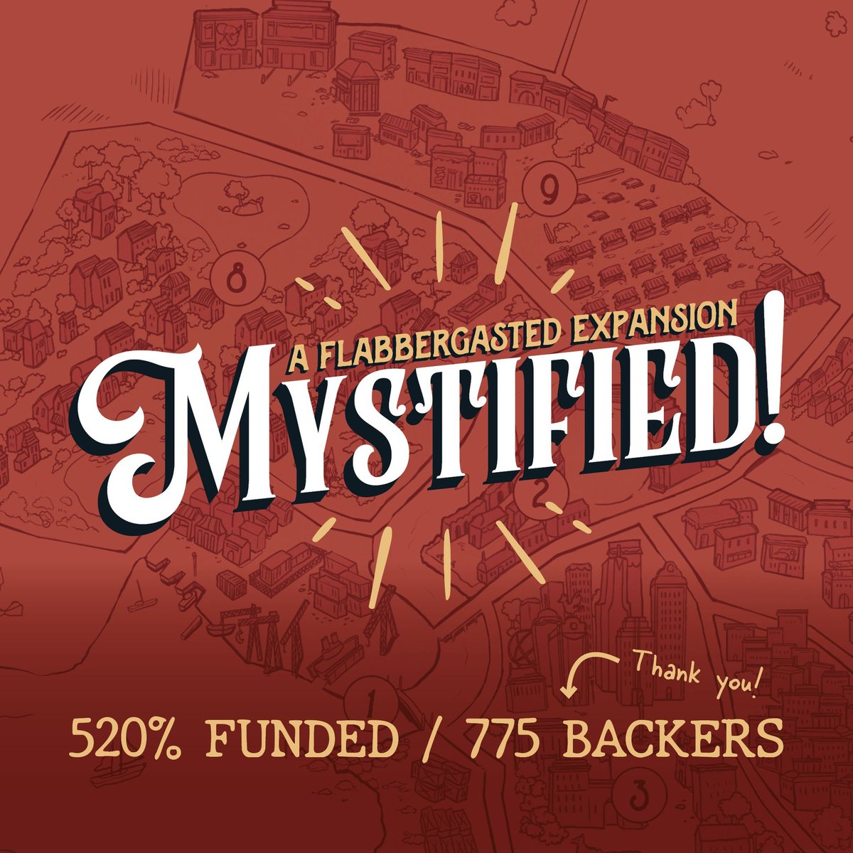 It's been a few days since our Mystified campaign ended and we couldn't be happier with the outcome 🥰 Thank you to all who've supported us 💕 Now time for a short break before getting back to work on writing this game 🙌