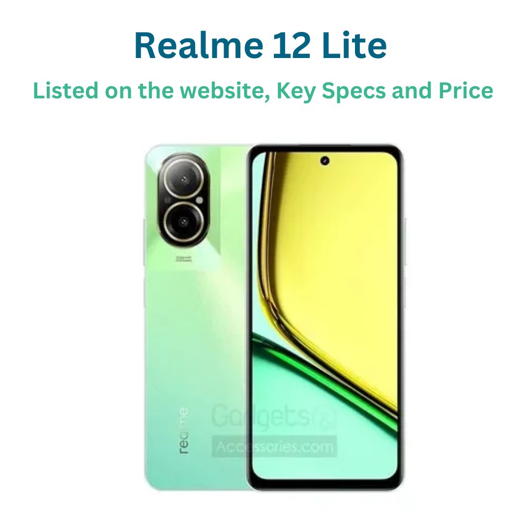 Take a step towards your fitness goals with the new #Realme12Lite

Check Price and Specs👇
gadgetsandaccessories.com/gadget/realme-…

#realme #realmepakistan #realmemobiles #realme12lite #smarphone #gadgetsandaccessories #gadgets #accessories #technology #engineering #Pakistan