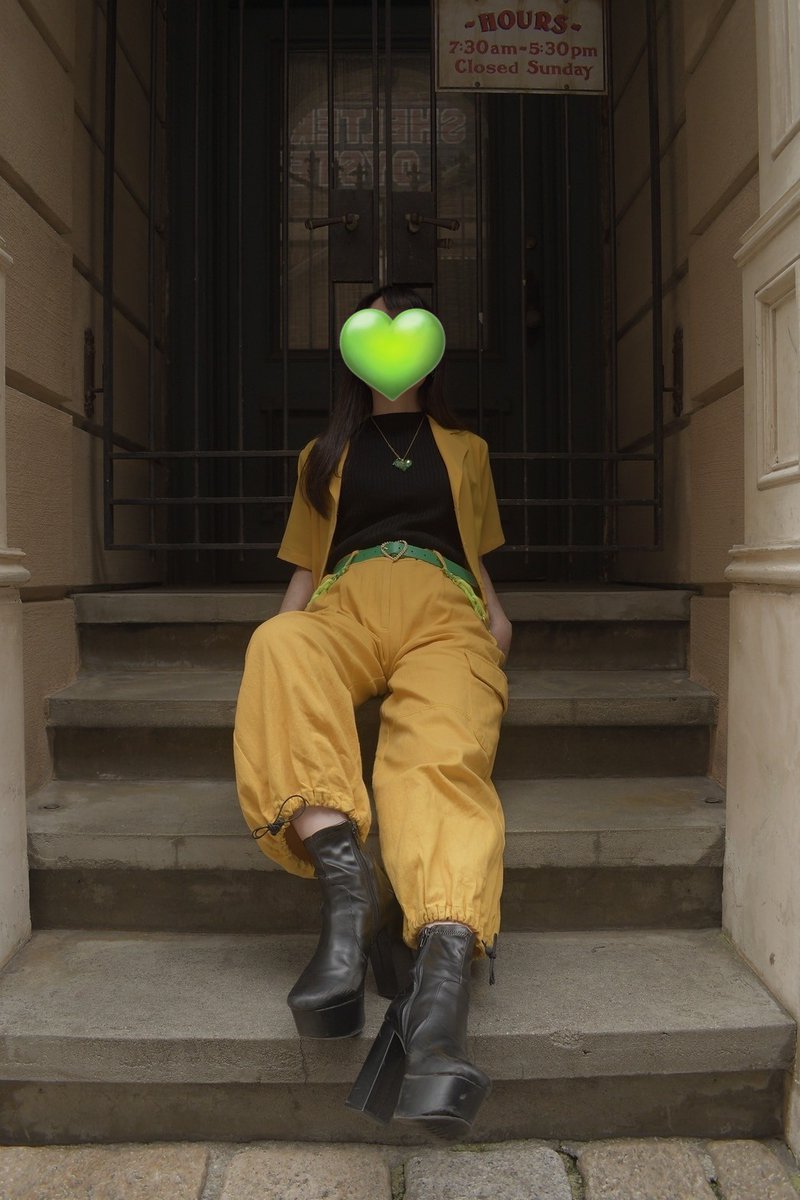 久しぶりのDIO様コーデです💚
#ジョジョの奇妙な冒険 
#バウンドコーデ