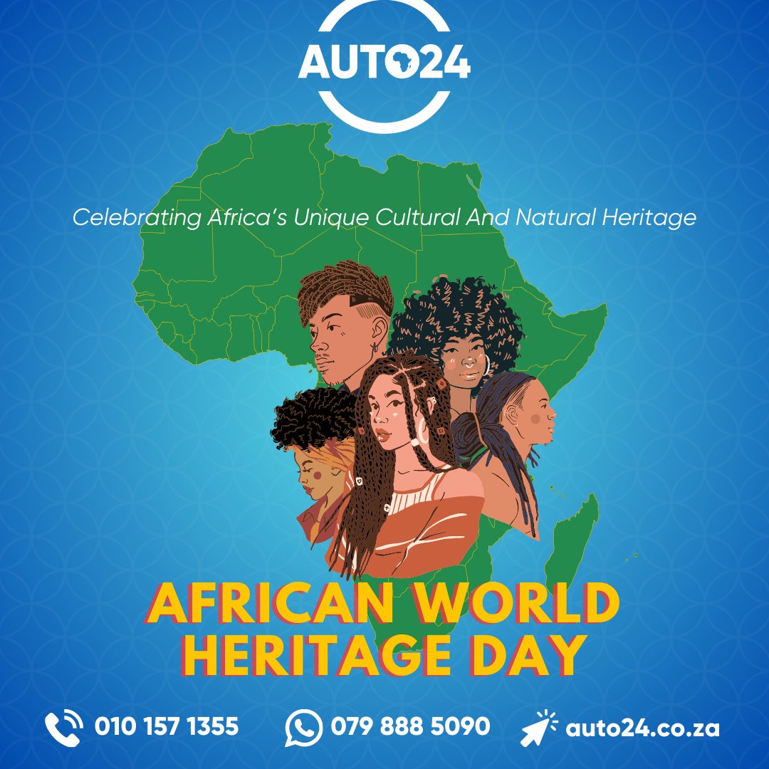 Celebrating African World Heritage Day! Today We Honour The Rich History And Cultural Treasures Of Africa, Preserved For Generations To Come. Let's Cherish And Protect These legacies That Shape Our Identity. #Auto24ZA #Auto24aAfrica #AfricanHeritage #WorldHeritageDay