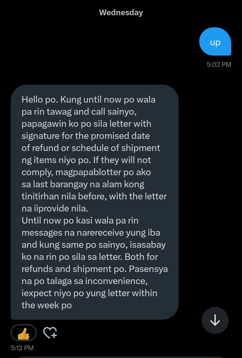 etandesu's tweet photo. @aizuwanchaekura @madein0801 they also sent this last wed nung nanghingi ako ng update, pero until now wala pa rin yung "letter" na sinasabi nila lol https://t.co/UL559LSczQ