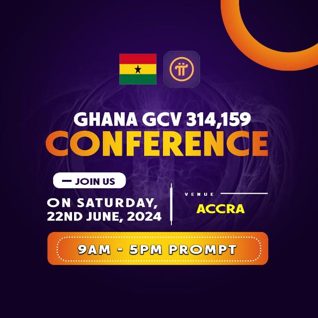 Ghana 🇬🇭 GCV 314,159 barter conference coming up on the 22nd of June 2024 live in Accra Ghana if you are a pioneers living in Ghana contact 0530189095 #pigcv #pinetwork #picoreteam