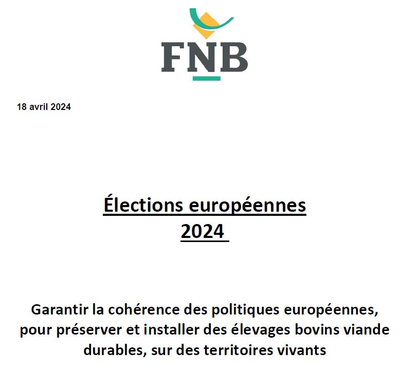 Les @EleveursBovins présentent leurs attentes pour les élections européennes 2024 avec un leitmotiv : 'Garantir la cohérence des politiques européennes, pour préserver et installer des élevages bovins viande durables, sur des territoires vivants' drive.google.com/drive/folders/…