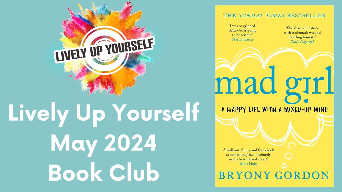 📚BDCFT LUY May Book Club - sign up now! May book club is reading Mad Girl, by Bryony Gordon.
Click to sign up: forms.office.com/e/4RntdwFwu9
💫 Books posted out this week.
🌟 Online mtg Thurs 30 May, 7pm-8pm
📧 Email luyteam@bdct.nhs.uk for more info
🙋🏽‍♀️ Open to all staff at <a href="/BDCFT/">BDCFT NHS</a>