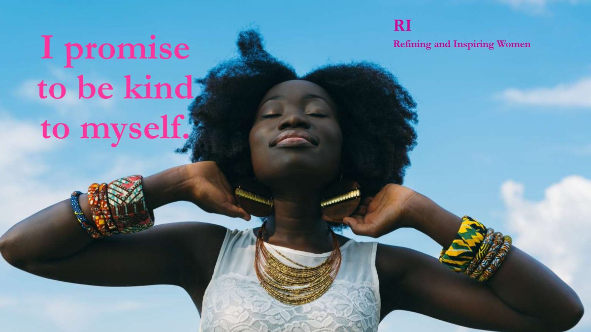 I promise to be kind to myself... #RI #RIQueens #women #goalsetting #mondaywordsofaffirmation #refiningwomen #inspiringwomen #womenempowerment #goalsattainmentcoach