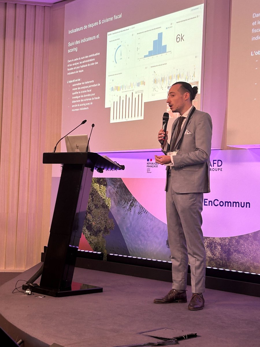 Numeri_Cite's tweet photo. @Thomas_Menant @expertisefrance @AFD_France @metabase @apachesuperset @InseeFr Vincent Motte, notre expert #DATAFID "sur le terrain" revient sur l'usage des données pour appuyer l'investigation et améliorer le civisme fiscal
"Le machine learning, c'est l'aboutissement, l'enjeu réside dans la mise en qualité des données et le fait de les rendre dynamiques" https://t.co/grztuXnC1m