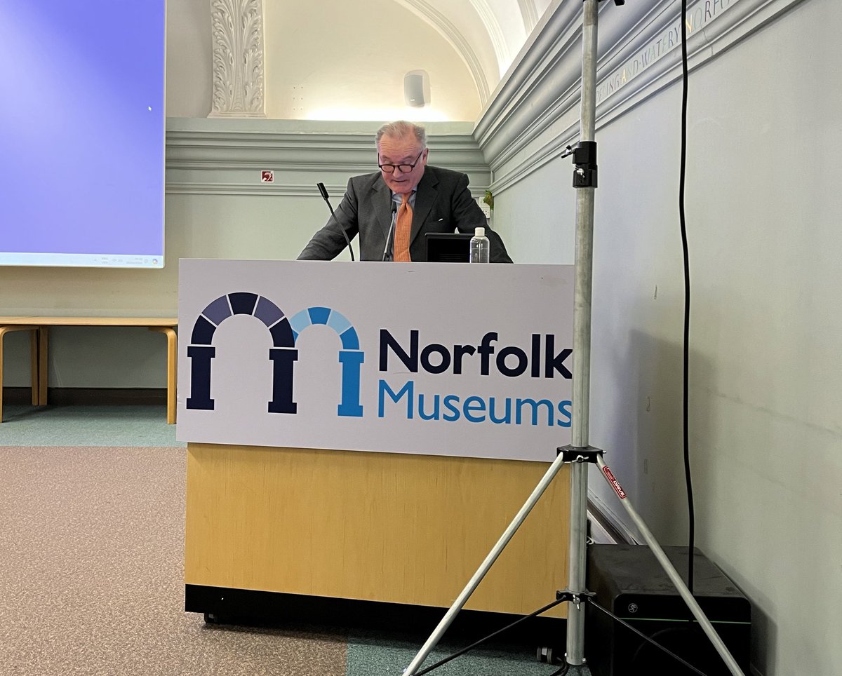 A pleasure to join Charles Bingham-Newland and the @friendnchmuseum this morning for their AGM. 
With sincere thanks for another year of partnership and invaluable support! 
#Norwich #Museums @NorwichCC @NorfolkCC