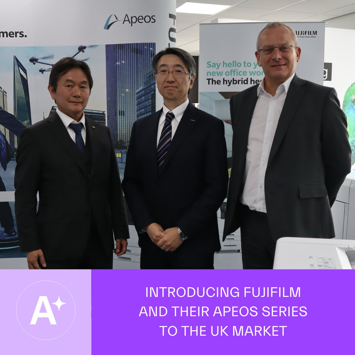 🚀 Exciting news! We're proud to partner with Fujifilm as the first UK suppliers of their Apeos series multifunction office printers. 🖨️ Honoured to add Fujifilm Europe to our trusted providers.

Read more: bit.ly/4dhCckW