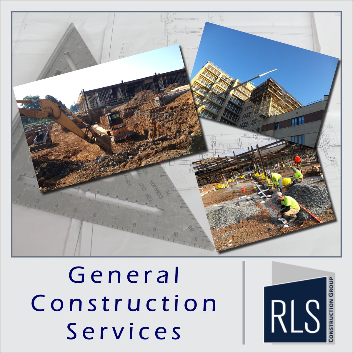 RLS is your trusted partner for general construction services from project start to final punch list. RLS will ensure that your project is your vision brought to life!

#GovernementConstruction #InstitutionalConstruction #CommercialConstruction #GeneralConstruction #SDVOSB