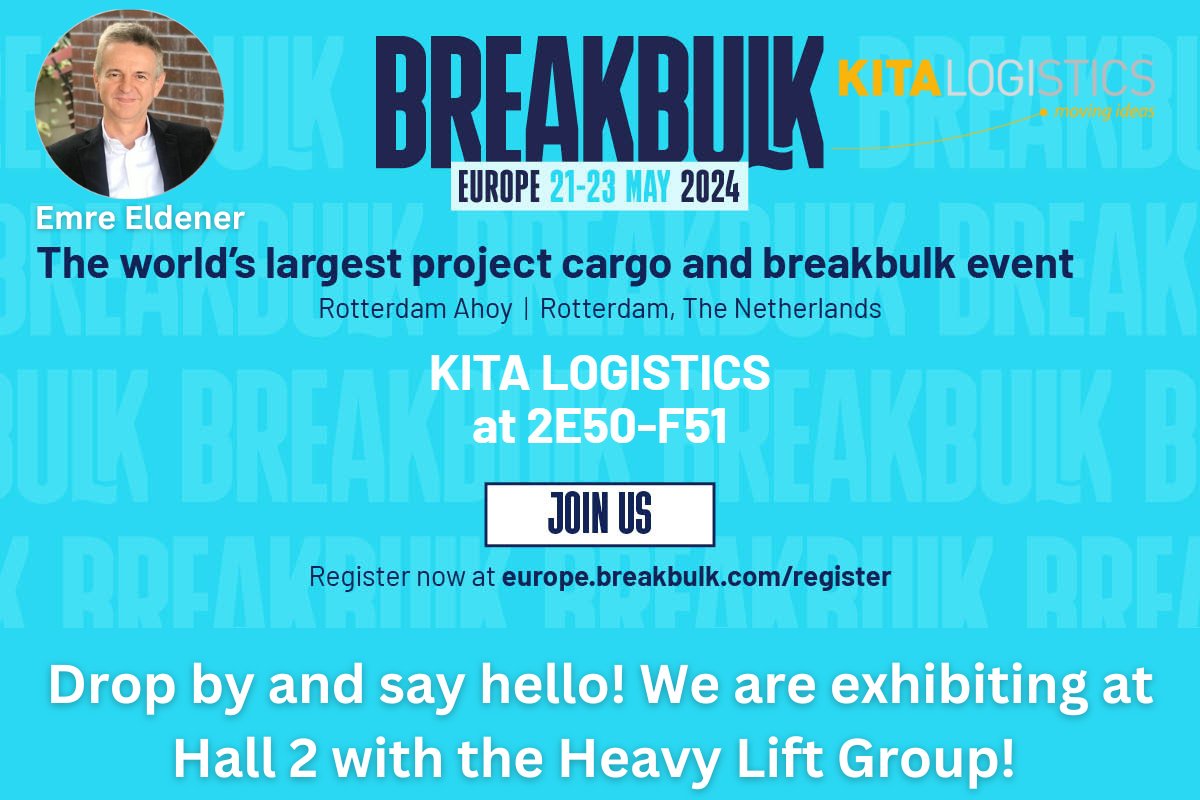 @kita_logistics is exhibiting in BBEU2024 with @thlg1987. Meet our member in Turkey! Join us at Hall 2, Booth 2E50-F51!

#theheavylifgroup #thlg #breakbulk #bbeu2024 #kitalogistics #turkey #powerinunity #globalgroup #localprofessionals