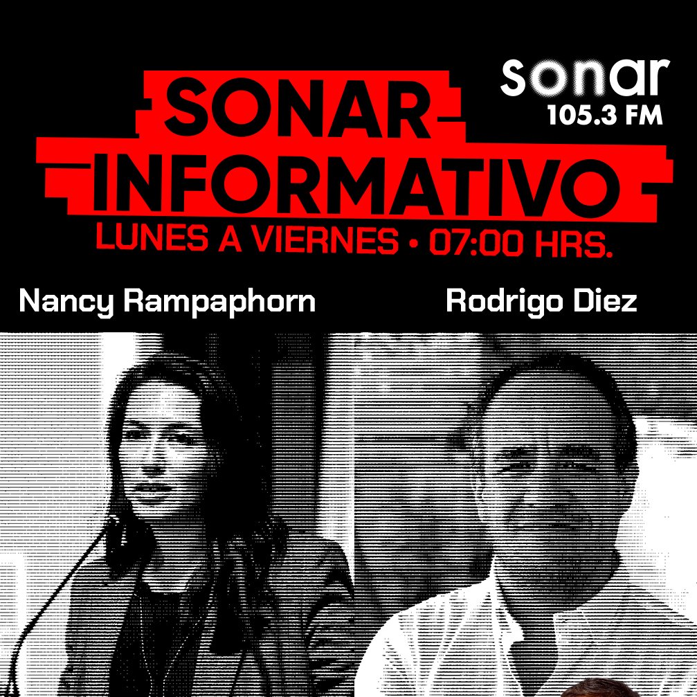 🔴 En #SonarInformativo @pabloaranzaes recibe al panel de lunes con @nancyrampaphorn y @rodrigodiez, para conversar, de innovación, tecnología, RRSS y más. 📻Al aire por el 105.3 Señal en vivo: sonarfm.cl