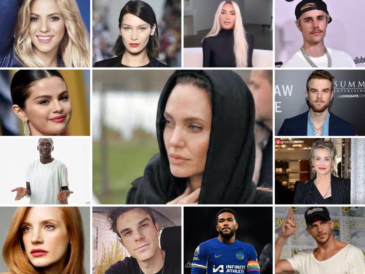 🇺🇲 Why don't these celebrities support American students the way they supported recent riot in Iran?