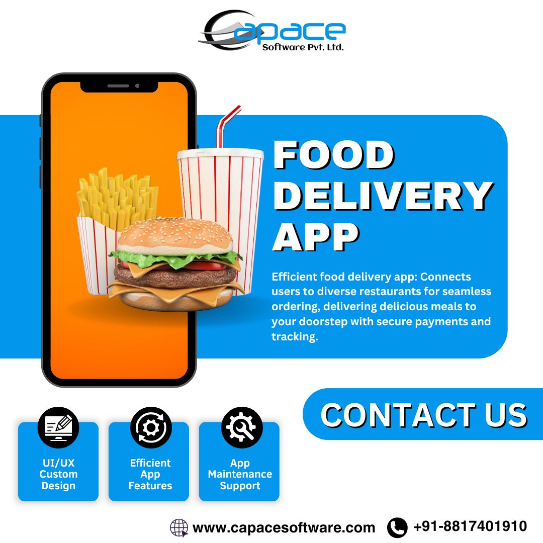 Craving for success in the food delivery industry? Look no further! Our app development service is here to satisfy your hunger for innovation.

#fooddeliveryapp #fooddeliveryappdevelopment #appdevelopment #applicationdevelopment #appdevelopmentcompany #services #capace