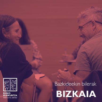 Bihar, hilak 30, Bizkaiko bazkideekin bilera izango dugu. Bertan, XIX. Kongresuaz hitz egingo dugu eta ekarpenak jaso.
▶️@BBFaktoria #Bilbo
▶️18:00-19:30 
▶️Izena eman: eusko-ikaskuntza.eus/eu/gertakariak… 
#EIbazkideak #euskoikaskuntza #ElkartzenGaituena #AsmoztaJakitez