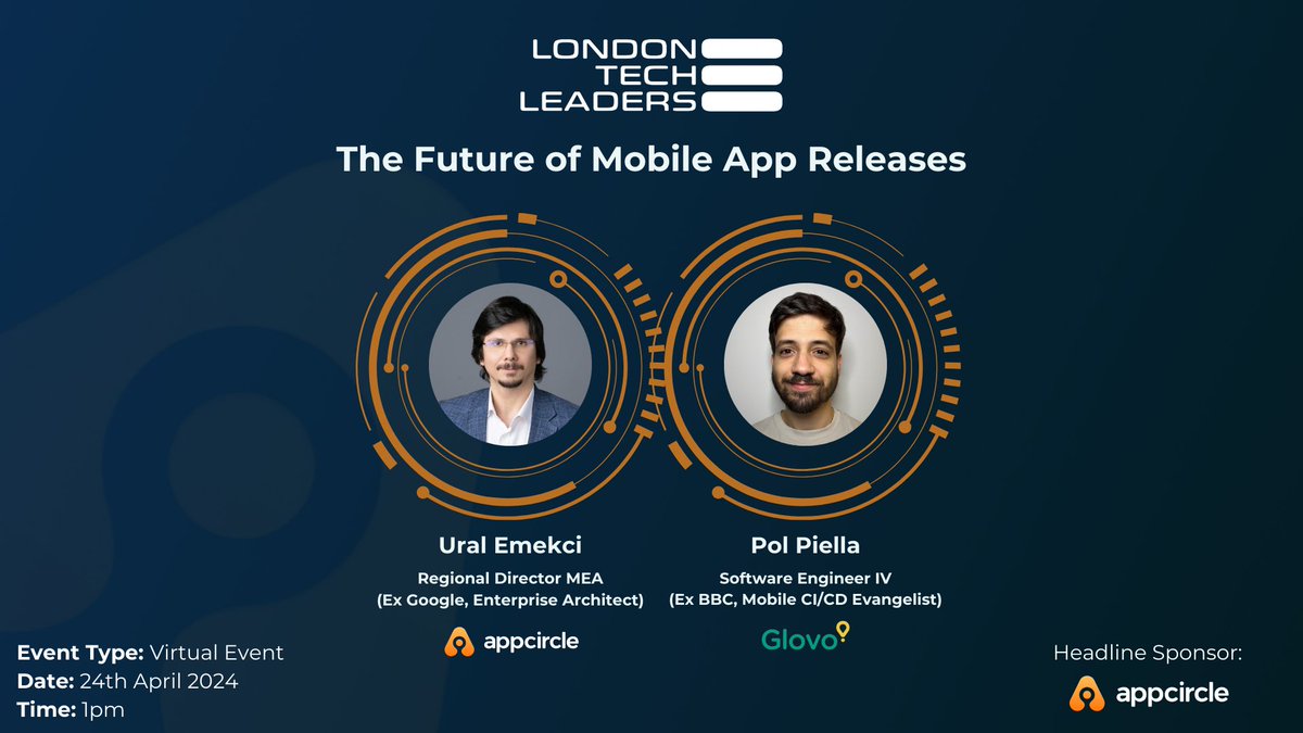 London Tech Leaders (@ldntechleaders) on Twitter photo 🖥 Partner Webinar Highlights! 🖥
Our partner's <a href="/appcircleio/">Appcircle.io</a> recently held an excellent webinar on 'The Future of Mobile App Releases'📱!
Couldn't make it? We've got you covered with the highlights, packed with actionable insights and expert advice lnkd.in/e3Y3BjUE🌟 🖥 Partner Webinar Highlights! 🖥
Our partner's <a href="/appcircleio/">Appcircle.io</a> recently held an excellent webinar on 'The Future of Mobile App Releases'📱!
Couldn't make it? We've got you covered with the highlights, packed with actionable insights and expert advice lnkd.in/e3Y3BjUE🌟