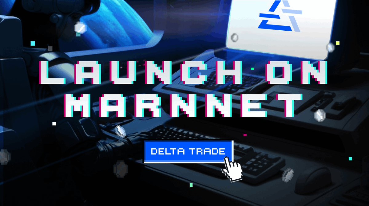 DeltaTrade is now live on the mainnet!🤖 It's been an exciting journey, and we're thrilled to share this news with the community. This beta version of the mainnet features the $NEAR/$USDC pair. More pairs will be coming soon, aligning with our full version mainnet. 📈 Buy low…