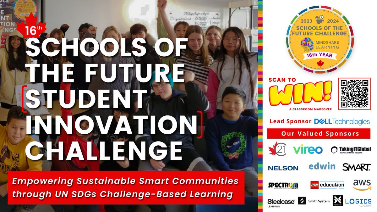 🚀 Ready to shape the future of education? Join @MindShareLearn #SchoolsofTheFuture Challenge! Together, let's innovate for a better tomorrow. Deadline: May 17, 2024. 
#FutureSchoolsChallenge #EducationInnovation #edtech Enter Now: mindsharelearning.ca/schools-of-the…