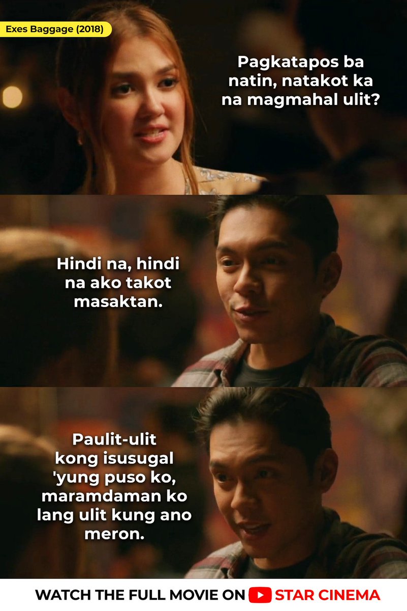 Nakakatakot ba magmahal ulit?🤔 Watch the BLACK SHEEP FREE FULL MOVIE here: youtu.be/AFHHPicr0cA?fe… #ExesBaggage #AngelicaPanganiban #CarloAquino