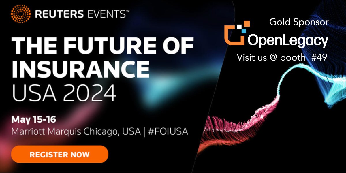 We’re thrilled to be partnering with #FOIUSA this coming May, in Chicago! Join us and 500+ industry leaders to unleash the combined power of data, technology and AI to transform insurance as we know it. Visit: bit.ly/4bez1c8