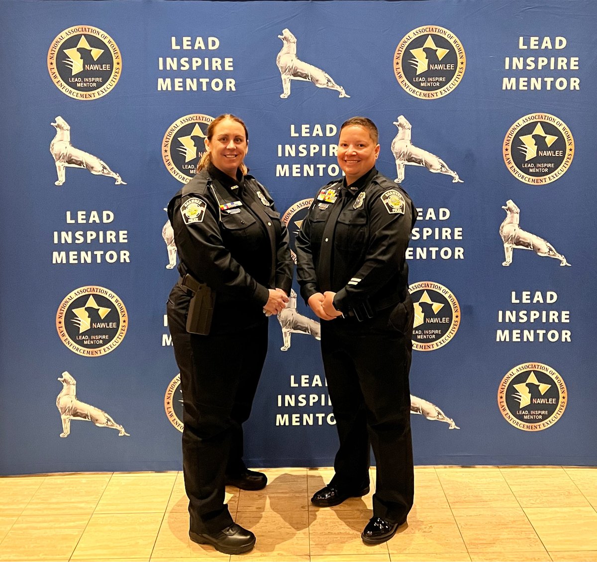 Detective Gonzales and Officer Durham recently participated in the National Association of Women Law Enforcement Executives Conference. The training they received focused on leadership development and mentorship opportunities for women in law enforcement.