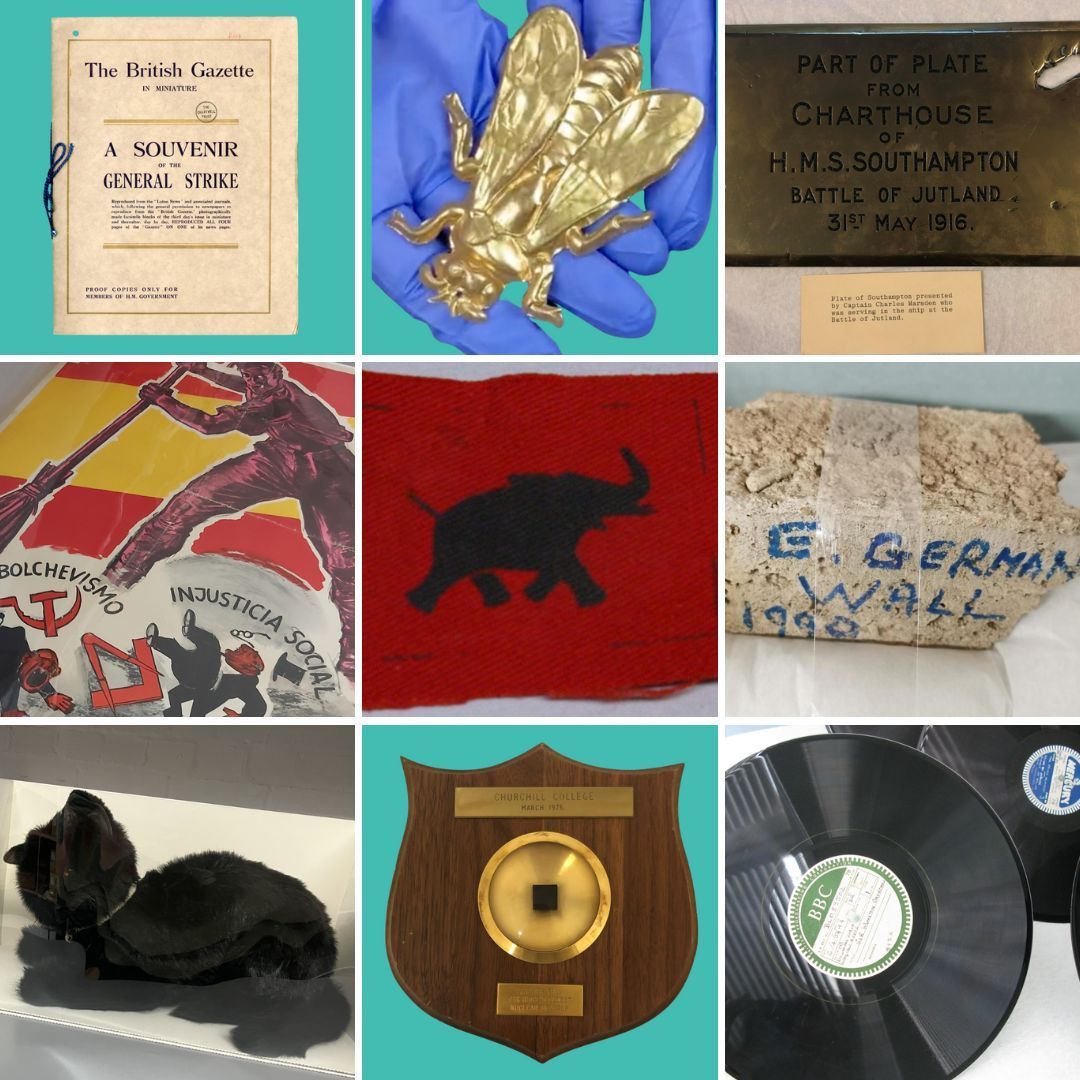 We have spent the last year celebrating the 50th anniversary of the Churchill Archives Centre in which we have highlighted a lot of objects within our collections. You can explore out '50 Stories for 50 Years' webpage to find out more. #PopularItem buff.ly/3QikrID