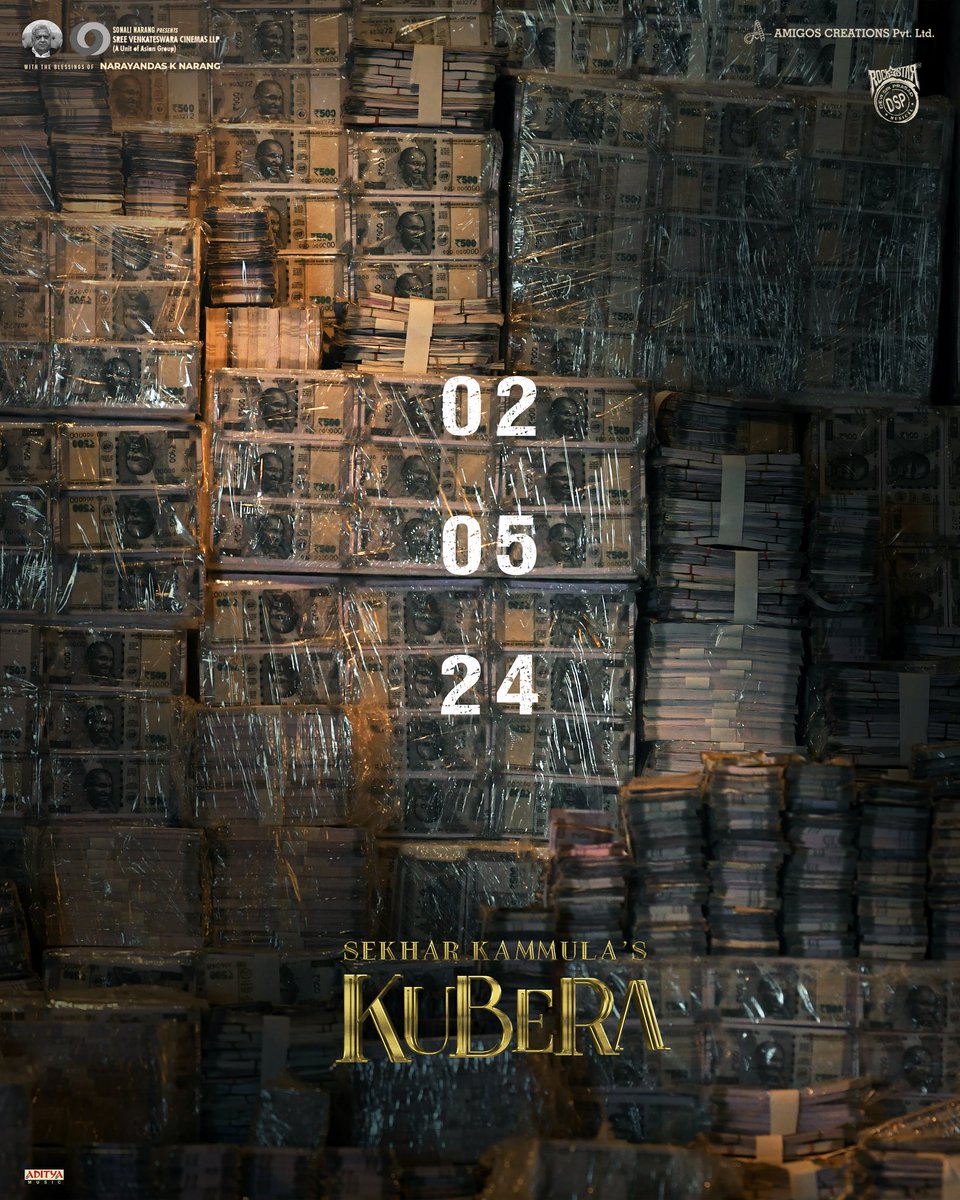 SEIZED & LOADED for a MASSIVE thunderbolt 🔥 SEKHAR KAMMULA’S #KUBERA will be shaking up the HEATWAVE ERUPTION on May 2nd ❤️‍🔥 @dhanushkraja @iamnagarjuna @iamRashmika @sekharkammula @jimSarbh @Daliptahil @ThisIsDSP @SVCLLP @amigoscreation @AdityaMusic @KuberaTheMovie