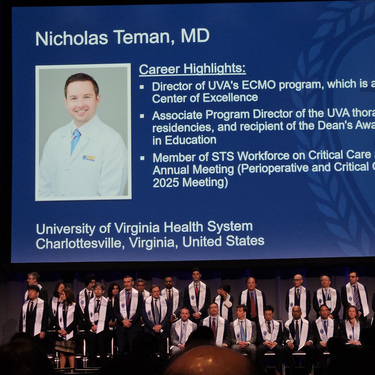 Anthony Norman (@anthonynormanmd) on Twitter photo Congratulations <a href="/nickteman/">Nick Teman</a> for being inducted into the AATS! Well-deserved! <a href="/UVA_TCV_Surgery/">UVA Cardiothoracic Surgery</a> Congratulations <a href="/nickteman/">Nick Teman</a> for being inducted into the AATS! Well-deserved! <a href="/UVA_TCV_Surgery/">UVA Cardiothoracic Surgery</a>