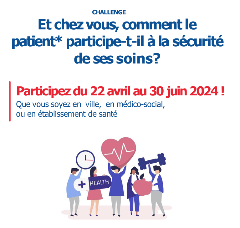 🌟 Lancement du #ChallengePatient 2024 ! 🏆 🤝 En partenariat avec l'@xp_france & @HAS_sante, nous invitons les équipes de tous secteurs de la santé à soumettre leurs projets innovants pour améliorer la #SécuritéDesPatients. 📅 Candidatez avant le 30/06 ! has-sante.fr/jcms/p_3510086…