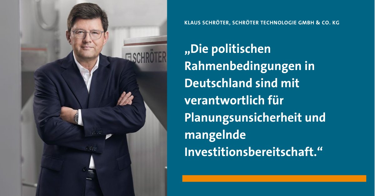 In Zeiten steigender Energiekosten müssen Produktionsprozesse effizienter gestaltet werden, ohne den Fluss zu beeinträchtigen. Erfahren Sie, wie Klaus Schröter, Schröter Technologie GmbH und die Branche innovative Lösungen entwickeln. 👉 vdma.org/viewer/-/v2art…