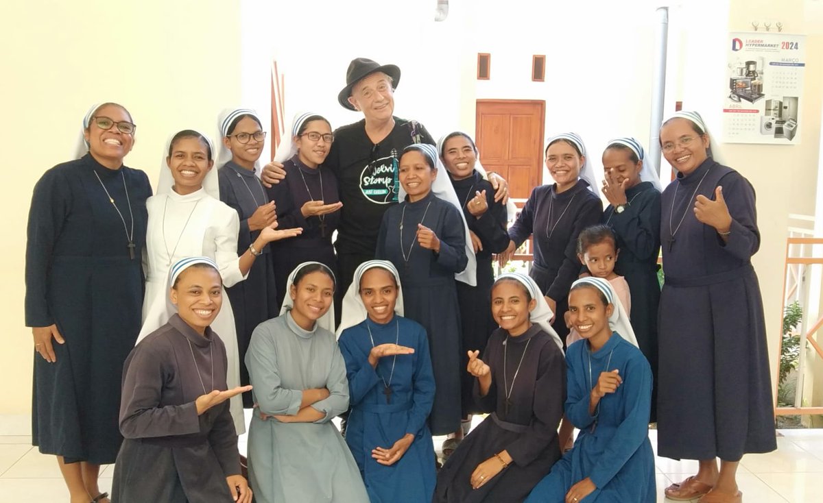 Here’s an idea take all the money off the bishops & Vatican bankers and give it to these remarkable women the Alma Nuns of Timor Leste who look after destitute disabled & abandoned children on a budget of nothing. A week with them and I can handle all the bullshit back in Oz!