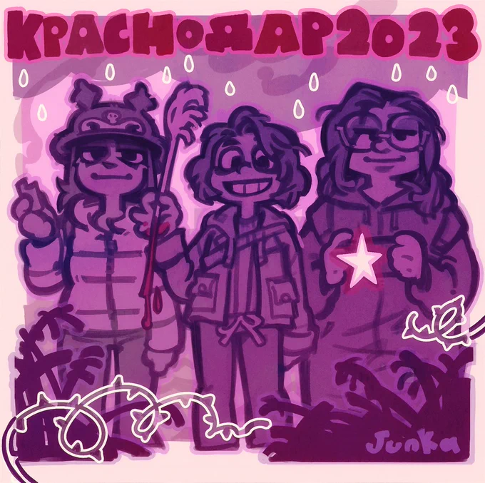 me and my friends picture for memory and some fursonas hehe 