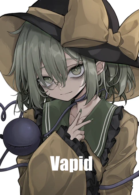 【5/3 第21回博麗神社例大祭 サンプル その2】『Vapid』B5/22P/フルカラー/1000円 地霊殿メンバーのイラスト本です。描きおろしもあるよき49ab 干物屋にて!よしなに 