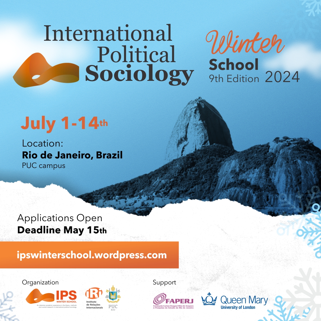 Applications are now open for the 9th edition of the IPS Winter School. Deadline for Applications May 15 at bit.ly/3J603qa. Full Schedule and courses' summaries can be found at the link above. For any inquiries, e-mail us: ipswinterschool@puc-rio.br