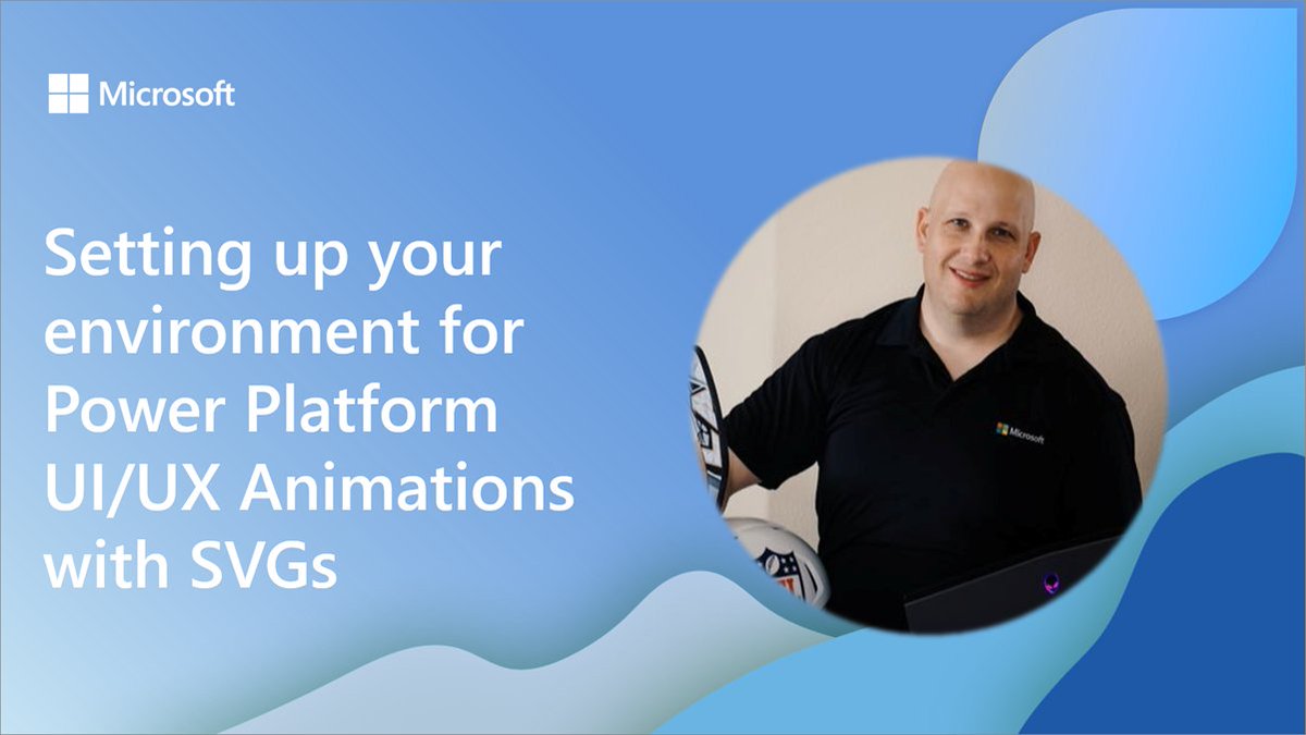 💡 Elevate your Power Platform UI/UX with SVG animations! Join @DavidWarnerII as he shows you how to set up your environment for SVG-based animations. 📺 Watch here → msft.it/6019YMfnH #PowerPlatform #UIUX #PowerApps #SVG