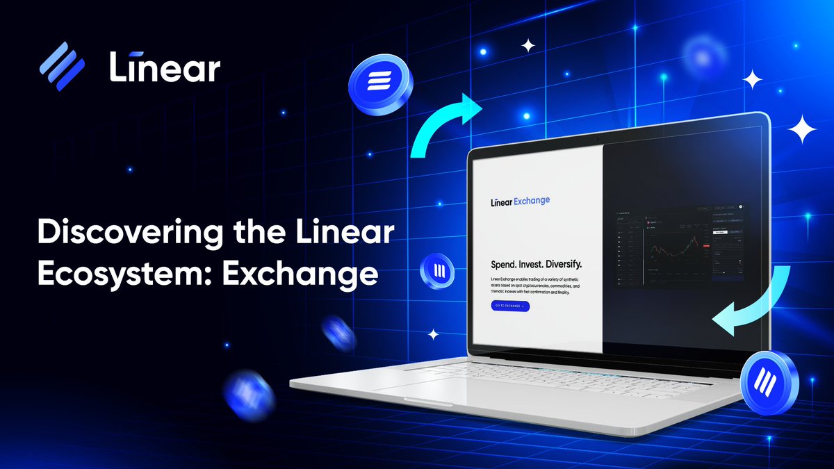 🔄 Explore the dynamic world of #Linear Exchange! Trade a vast array of synthetic assets, from #crypto and commodities to FX, all with instant confirmation and virtually no slippage. 🔹 How to start? First, grab some ℓUSD, the gateway to trading on our platform. You can buy…