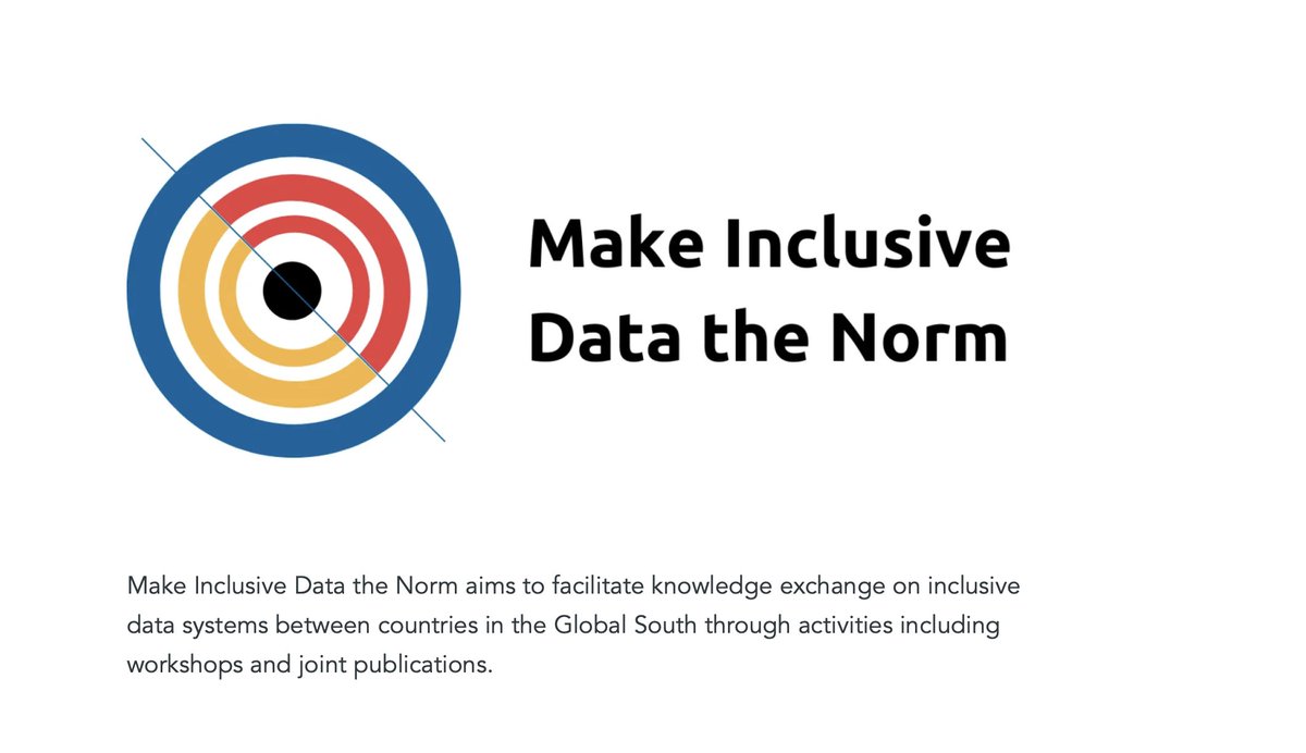 Why does #Inclusive Data matter? How does it play into achieving the #SDGs? #InclusiveData practices matter because they emphasise involving everyone, especially #marginalised groups like women and youth, who are often overlooked in data processes. By involving all segments we…