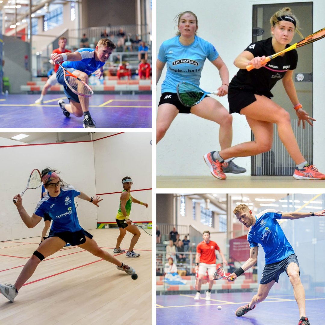 Scottish Squash ๐ด๓ ง๓ ข๓ ณ๓ ฃ๓ ด๓ ฟ (@scottish_squash) on Twitter photo Squash fans will be able to follow their heroes live on the BBC as they take on the continent's best at the <a href="/EuropeanSquash/">European Squash Federation</a> Team Championships in Switzerland this week.
Two crucial pool matches will air live on Thursday:
๐ด๓ ง๓ ข๓ ณ๓ ฃ๓ ด๓ ฟ Men v ๐ต๐น (08.30 GMT)
๐ด๓ ง๓ ข๓ ณ๓ ฃ๓ ด๓ ฟ Women v ๐ด๓ ง๓ ข๓ ท๓ ฌ๓ ณ๓ ฟ (10.30 GMT) Squash fans will be able to follow their heroes live on the BBC as they take on the continent's best at the <a href="/EuropeanSquash/">European Squash Federation</a> Team Championships in Switzerland this week.
Two crucial pool matches will air live on Thursday:
๐ด๓ ง๓ ข๓ ณ๓ ฃ๓ ด๓ ฟ Men v ๐ต๐น (08.30 GMT)
๐ด๓ ง๓ ข๓ ณ๓ ฃ๓ ด๓ ฟ Women v ๐ด๓ ง๓ ข๓ ท๓ ฌ๓ ณ๓ ฟ (10.30 GMT)